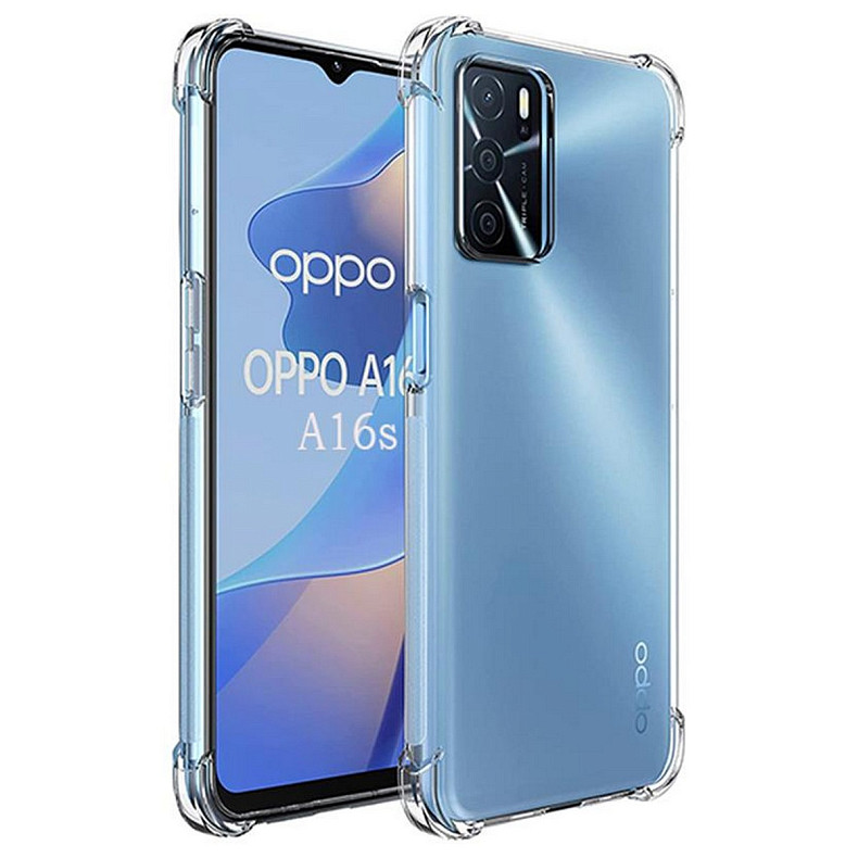 Чехол-накладка BeCover Anti-Shock для Oppo A16/A16s Clear (707343)