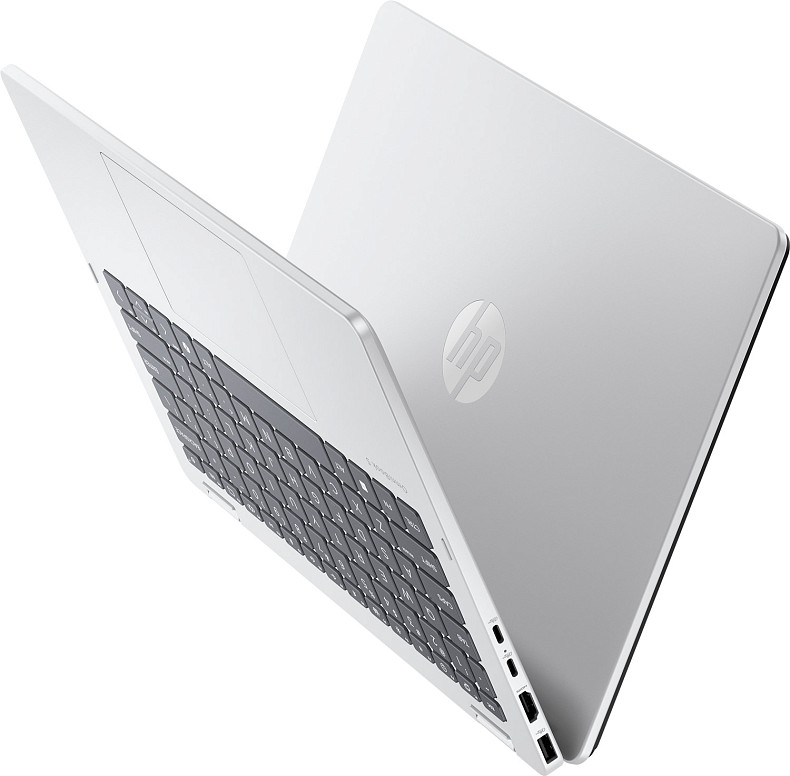Ноутбук HP OmniBook 5 Flip x360 14-fp0033ua 14"2K IPS Ts,300n/Core3-100U/8Gb/SSD512G/IntGr/DOS/Сріблястий