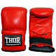Перчатки снарядные THOR 605 XL/Кожа/ красные