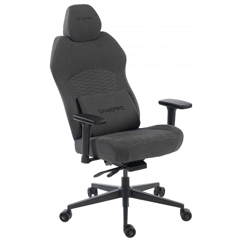 Крісло ігрове GamePro GC760DG Fabric Dark Gray