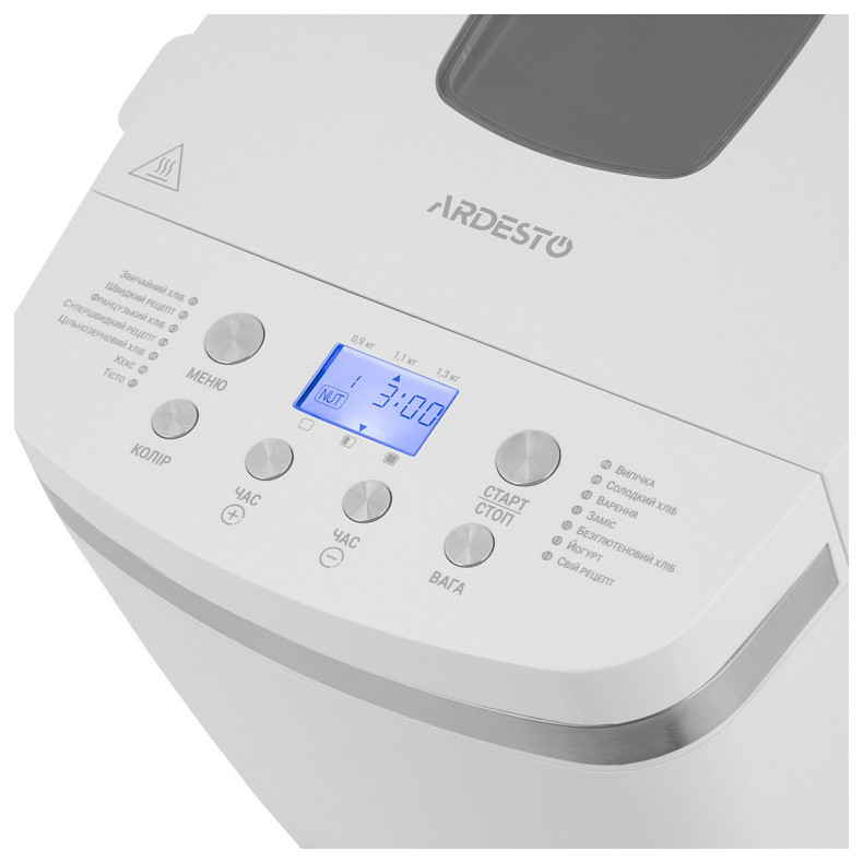 Хлібопічка Ardesto BM-D1500W