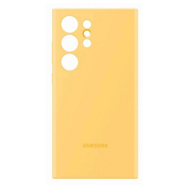 Чохол SAMSUNG для S24 Ultra Silicone Case Yellow EF-PS928TYEGWW