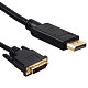 Кабель DisplayPort M – DVI-D 25 M, 3.0 м