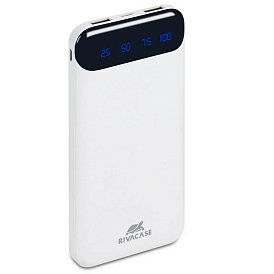 Універсальна мобільна батарея Rivacase Rivapower 10000mAh White (VA2240)