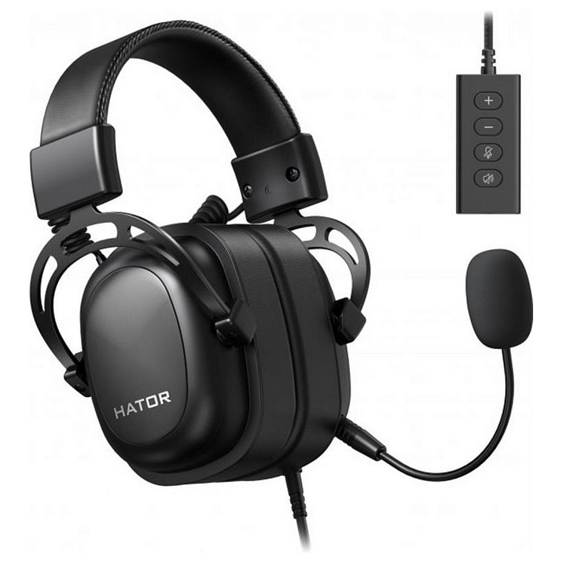 Наушники Hator Hypergang 2 USB 7.1 Black (HTA-940)