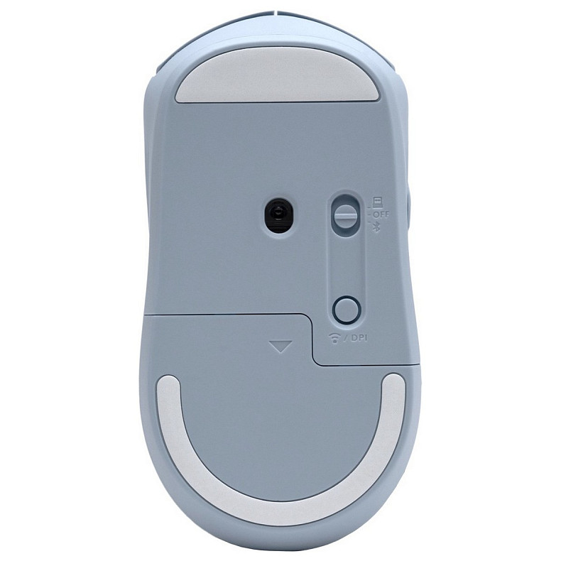 Мышь HP 400 Quiet, WL/BT, голубой