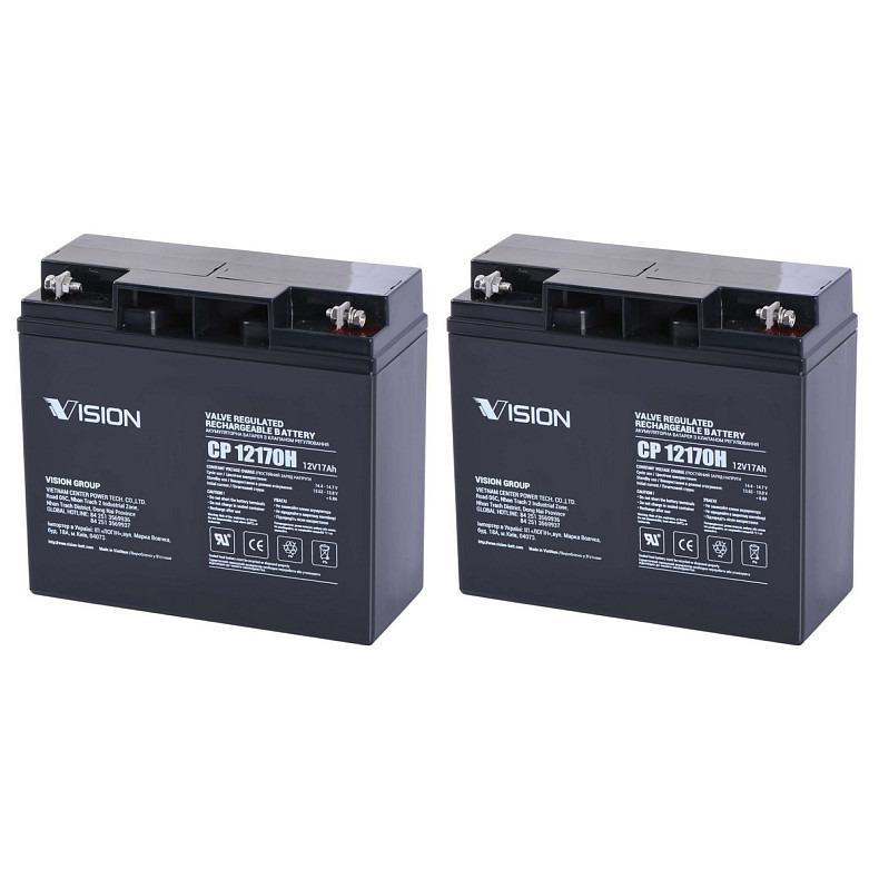 Акумуляторна батарея Vision CP 12V 17Ah CP12170H