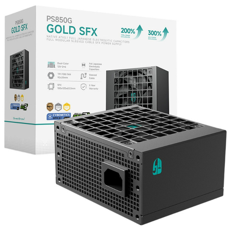Блок питания DeepCool GamerStorm PS850G 850W (R-PS850G-FE0B-JGEU)