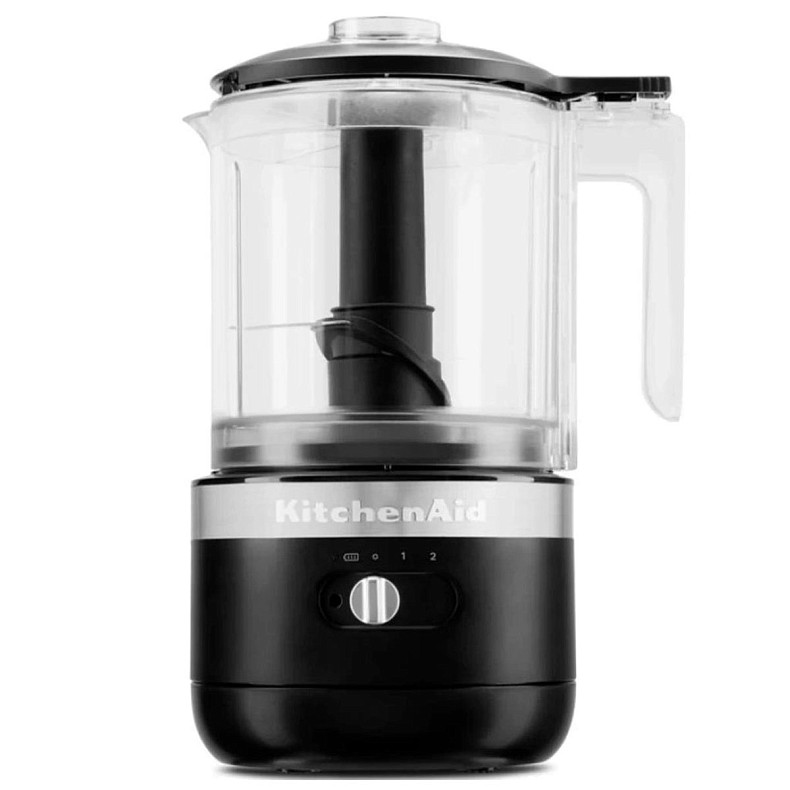 Кухонний мінікомбайн KitchenAid 5KFCB519EBM бездротовий матовий чорний