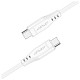 Кабель USB 2.0 USB-C to USB-C, 1,2 м, 3.0A, TPE C3-03 White Acefast