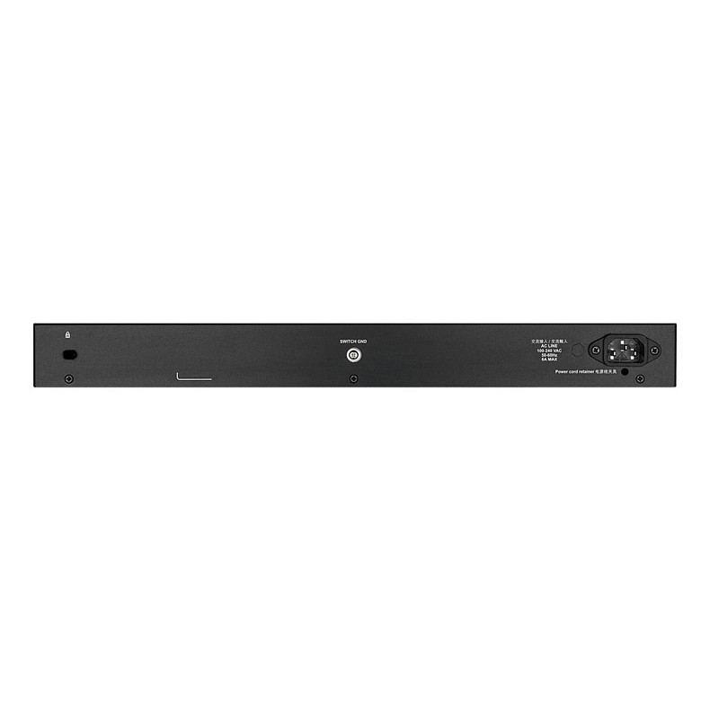 Коммутатор D-Link DGS-1250-52XMP 48xGE PoE, 4xSFP+, 370W, Smart