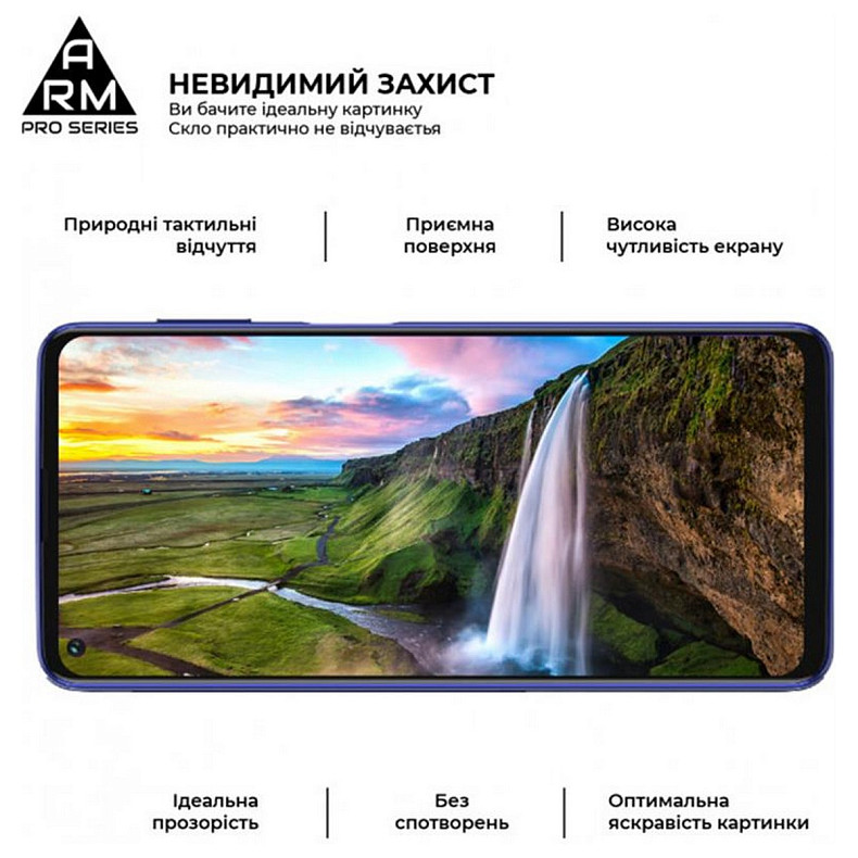 Защитное стекло Armorstandart Pro для Motorola Moto G10 Play Black, 0.33mm (ARM58086)