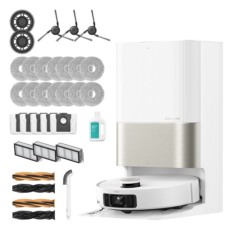 Робот-пилосос миючий Dreame X50 Ultra Complete White -- Уцінка