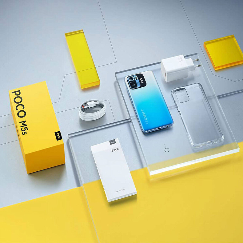 Смартфон Xiaomi Poco M5S 4/128GB Dual Sim Blue EU