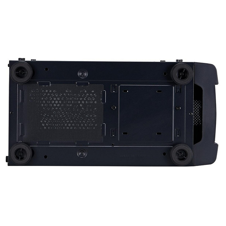 Корпус 1stPlayer D4-BK-4F1 Black без БП