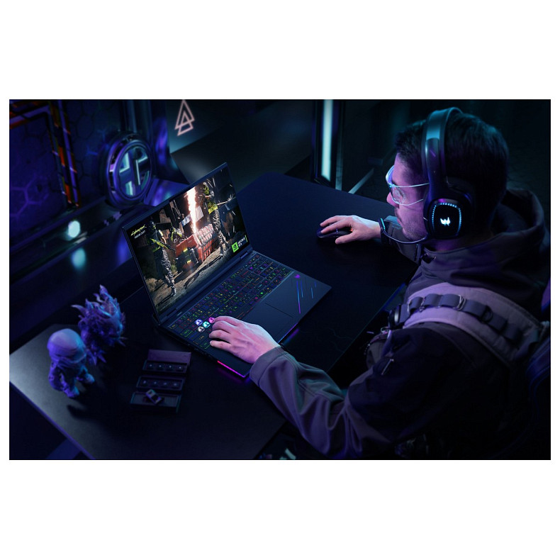 Ноутбук Acer Predator Helios 16 PH16-73 16" OLED, Intel U9-275HX, 32GB, F1TB, NVD5070Ti-12, Lin