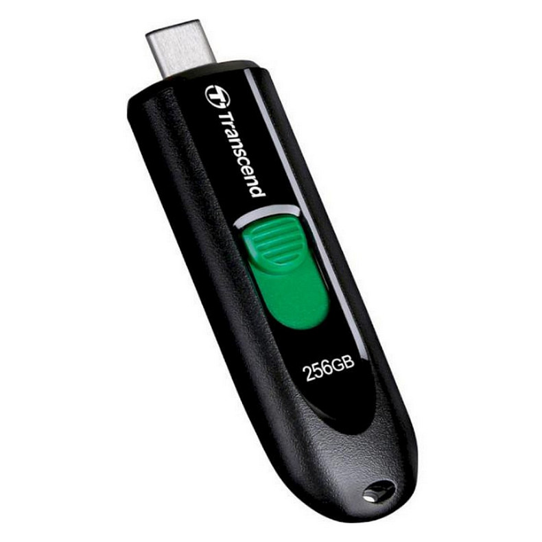 Флеш-накопичувач Transcend JetFlash 790C 256GB USB 3.2 Type-C Black