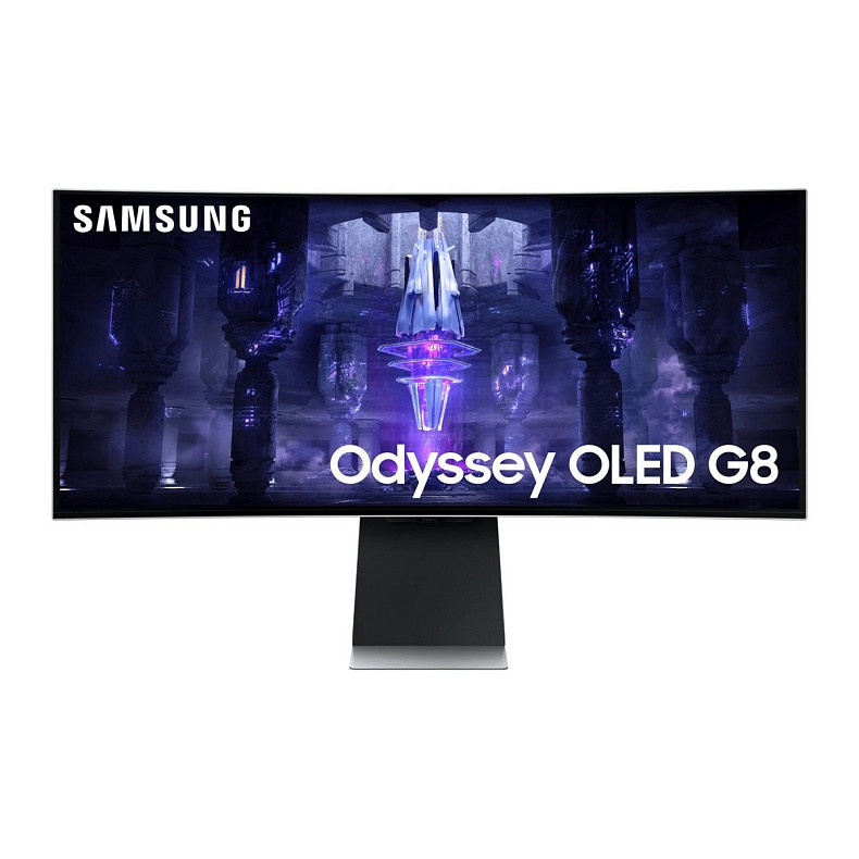 Монітор Samsung 34" Odyssey OLED G8 G85SB microHDMI, miniDP, USB-C, VA, 3440x1440, 21:9, 175Hz