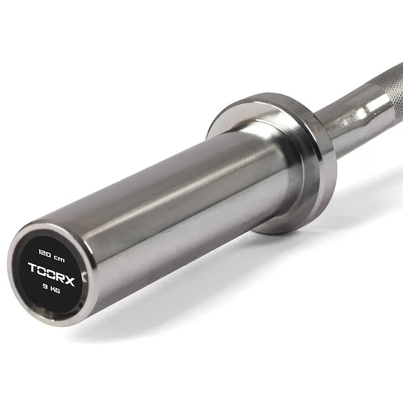 Гриф для штанги Toorx Max 300 Kg EZ curl 120 см 50 мм (BCO-120)