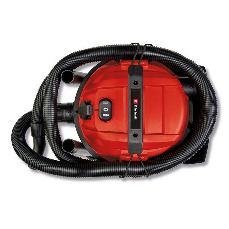 Пилосос професійний Einhell TC-VC 1825 А, 1250 Вт, пластик 25 л, 180 мбар, шланг 2.5 м, кабель 3 м,