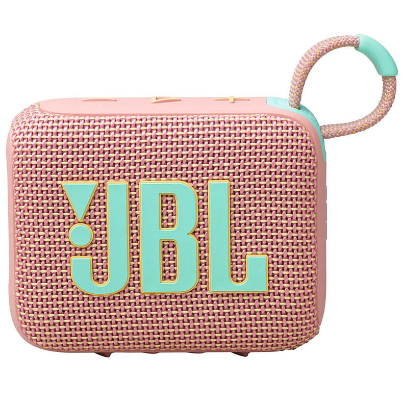 Портативная акустика JBL GO 4 Pink (JBLGO4PINK)