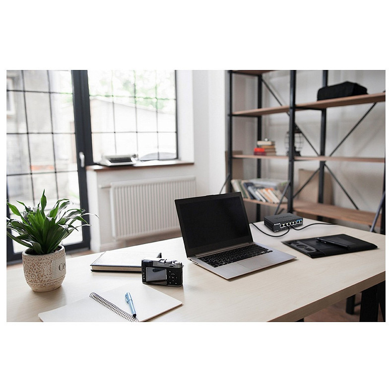 Коммутатор D-Link DMS-107/E 2x2.5GE, 5xGE, Неуправляемый