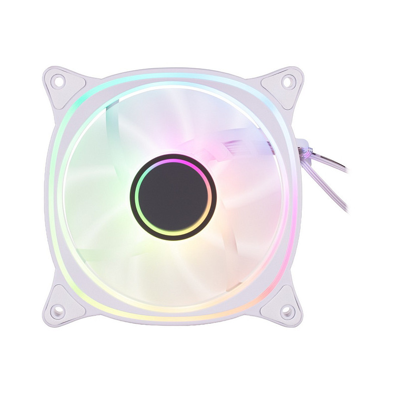 Корпусный вентилятор 2E GAMING Air Cool X Fan ACF120XB-ARGB, 120мм, 1200rpm, 3pin, 3pin +5VARGB, 20,