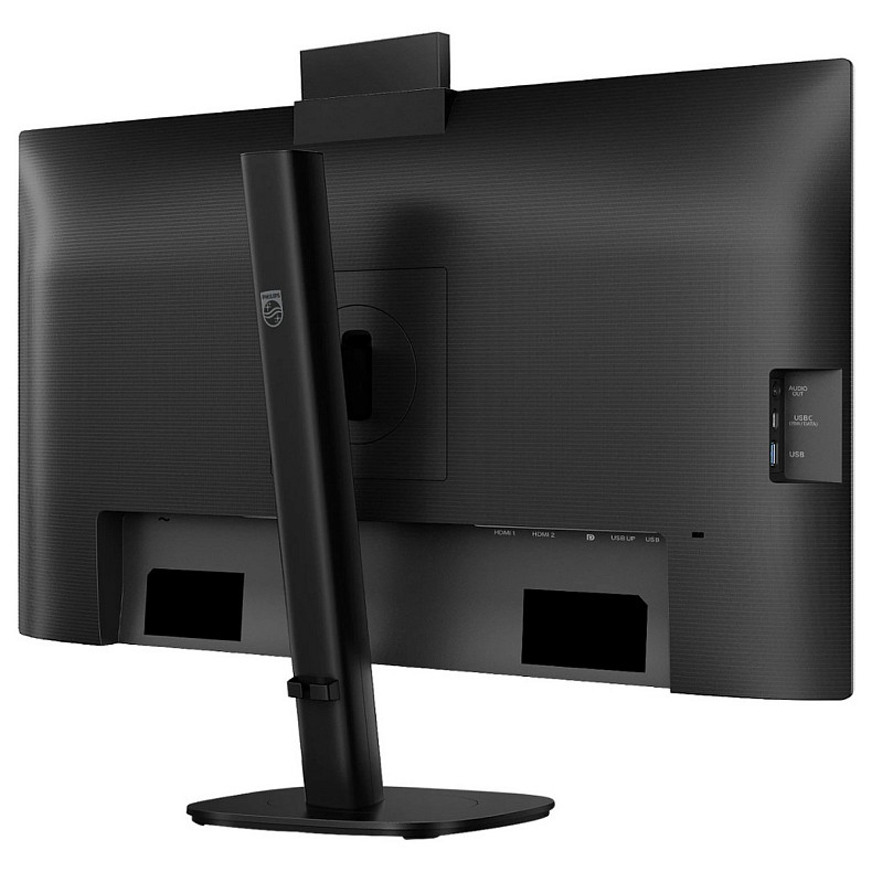Монітор Philips 27" 27B2N3500JH, QHD IPS,120Hz, 2xHDMI, DP, USB-hub, Cam, HAS, Pivot, кол.