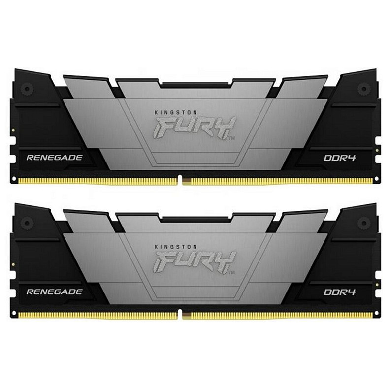 Модуль пам'яті DDR4 2x8GB/4266 Kingston Fury Renegade Black (KF442C19RB2K2/16)