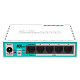 Роутер (маршрутiзатор) Маршрутизатор MIKROTIK RouterBOARD RB750r2 hEX lite (850MHz/64Mb, 5х100Мбит, PoE in)