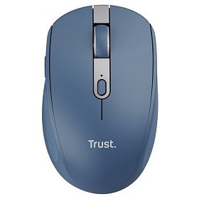 Мышь Trust OZZA compact, BT/WL/USB-A, синий