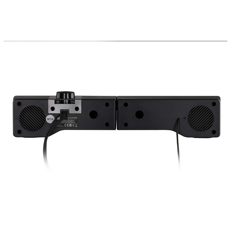 Акустическая система 2E PCS232 RGB Soundbar 2.0 USB Black (2E-PCS232BK)