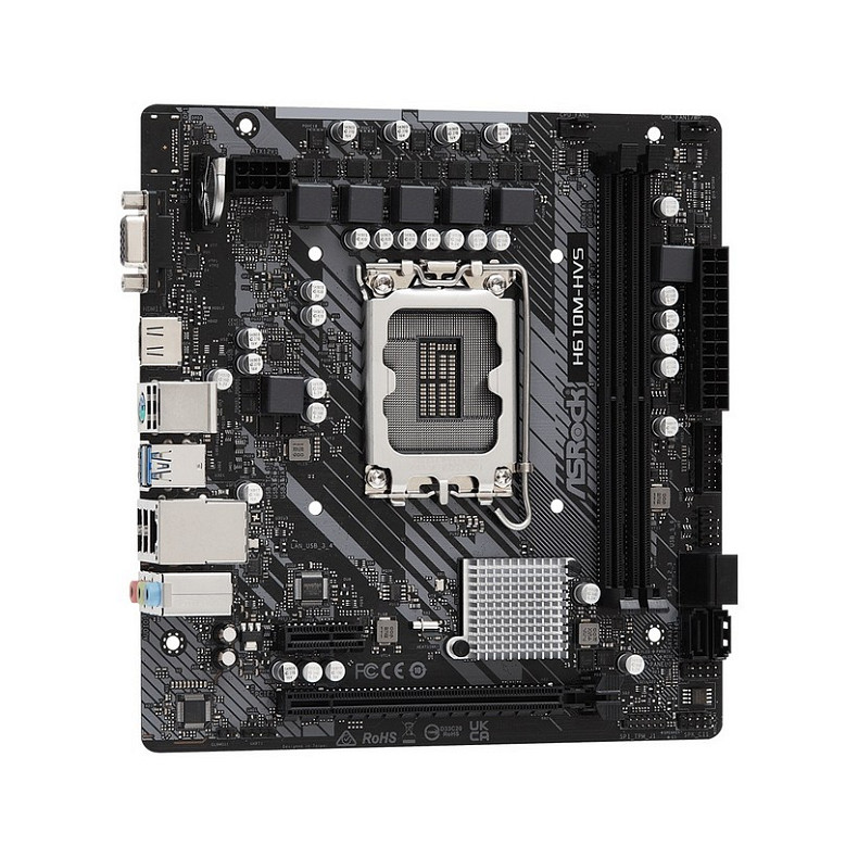 Материнская плата ASRock H610M-HVS Socket 1700