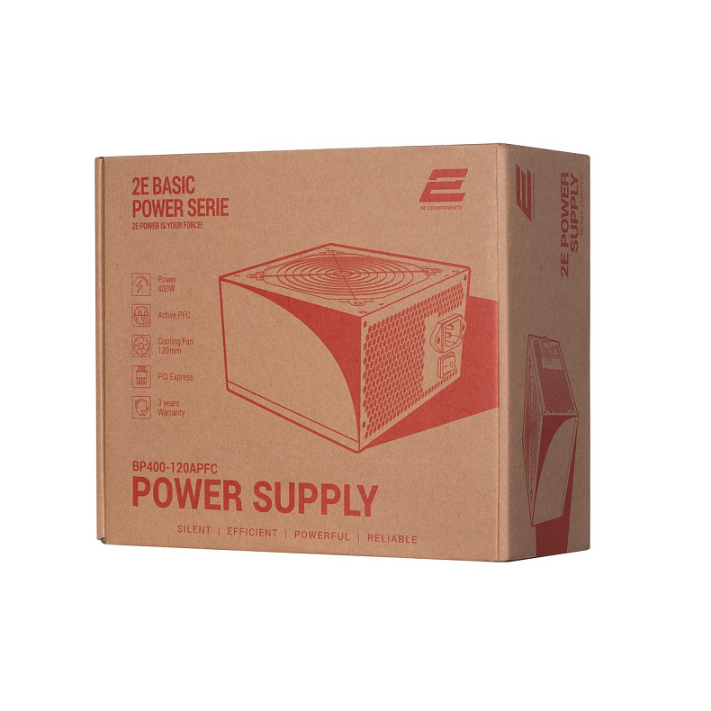 Блок живлення 2E BASIC POWER 400W (2E-BP400-120APFC)