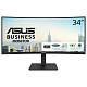 Монітор Asus 34" VA34VCPSR HDMI, DP, USB-C, 3xUSB, RJ-45, MM, VA, 3440x1440, 21:9, 100Hz, 4ms