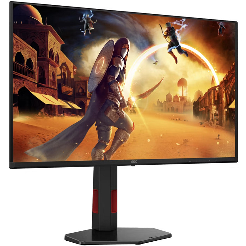 Монітор AOC 26.5" Q27G4SDR, QD-OLED, 360Hz, 0,3ms, 2xHDMI, DP, USB-hub, HAS, Pivot