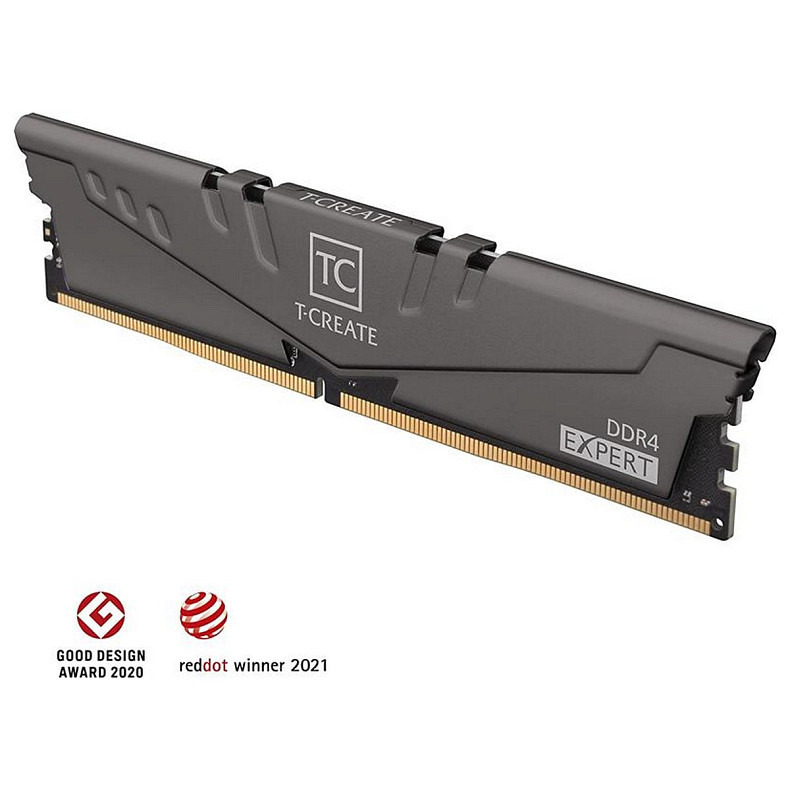 ОЗУ Team DDR4 2x8GB 3200 MHz T-Create Expert Gray (TTCED416G3200HC16FDC01)