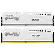 ОЗУ Kingston Fury Beast DDR5 2x16GB 6000MHz White (KF560C30BWK2-32)