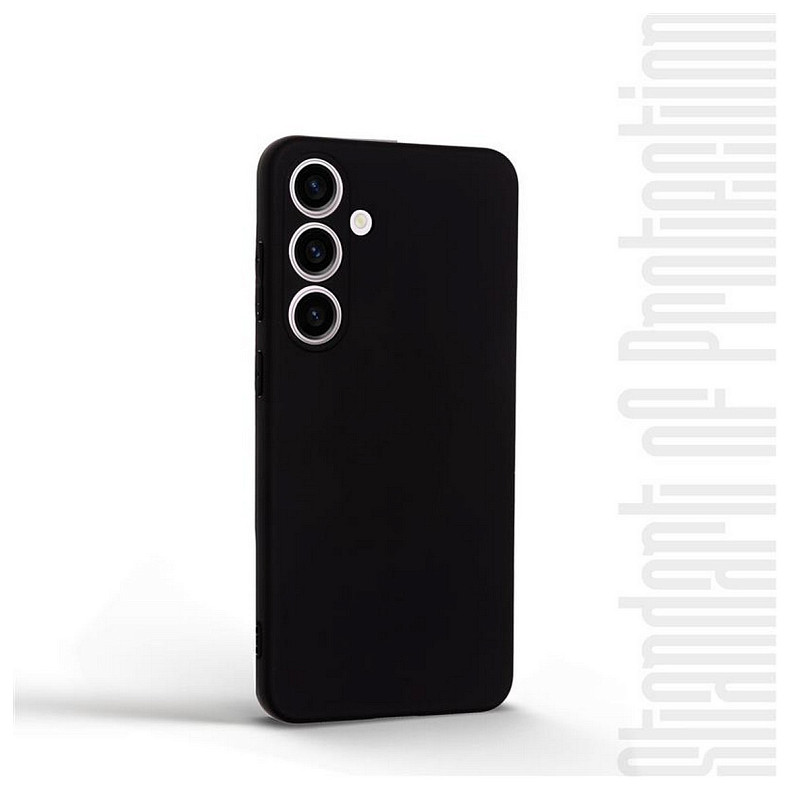 Чохол-накладка Armorstandart Matte Slim Fit для Samsung Galaxy S24+ SM-S926 Camera cover Black (ARM7