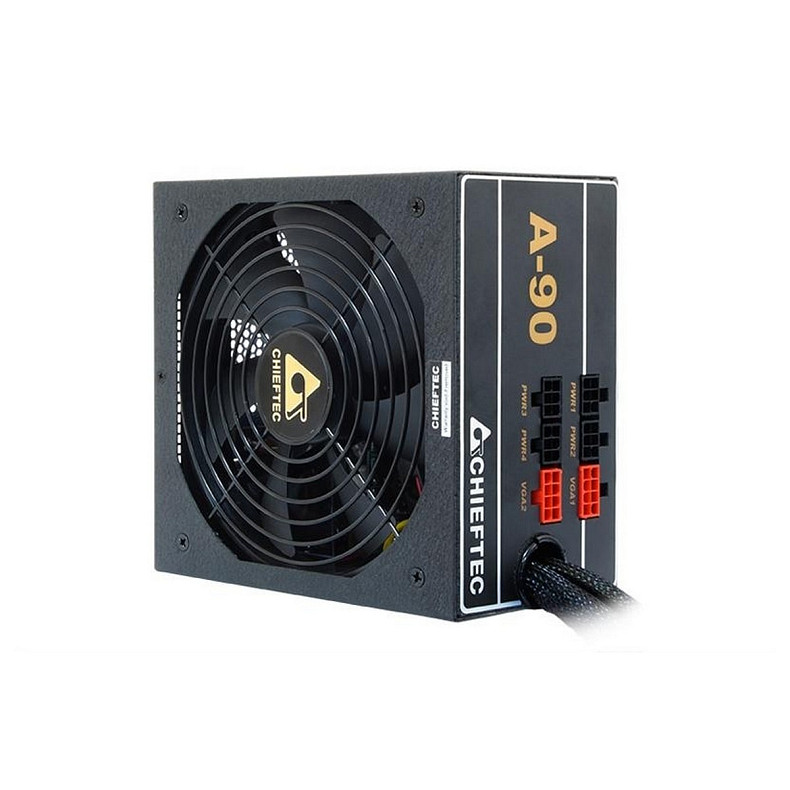 Блок питания Chieftec GDP-650C, ATX 2.3, APFC, 14cm fan, КПД 90%, modular, RTL