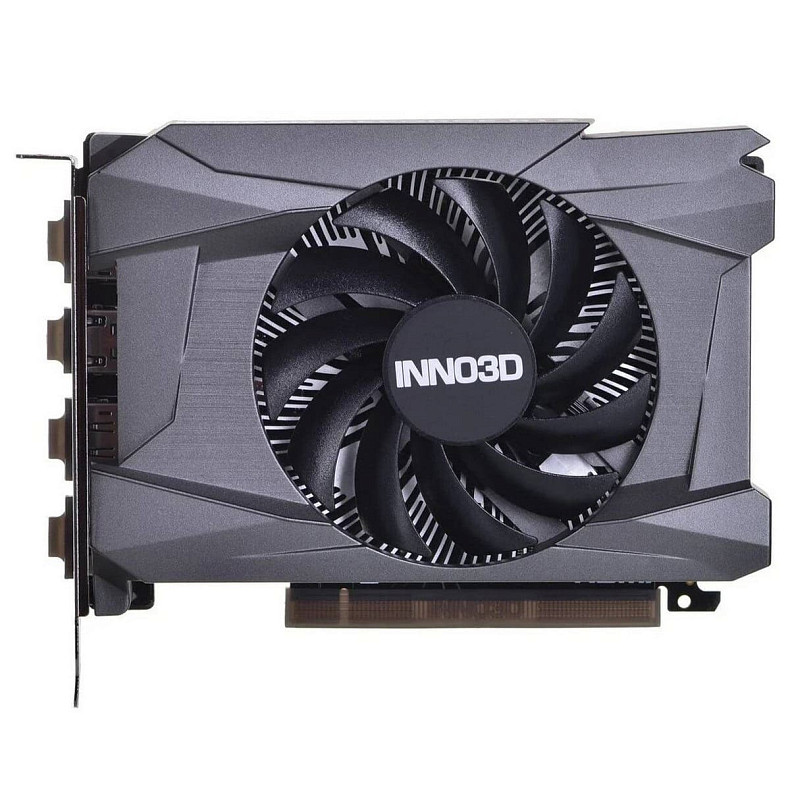 Відеокарта GeForce RTX4060 Inno3D Compact, 8GB GDDR6, 128bit, PCI Express 4.0 X8 (N40601-08D6-173050N)