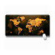 Коврик для мыши Voltronic Карта мира Brown/Orange (SJDT-16/20884)