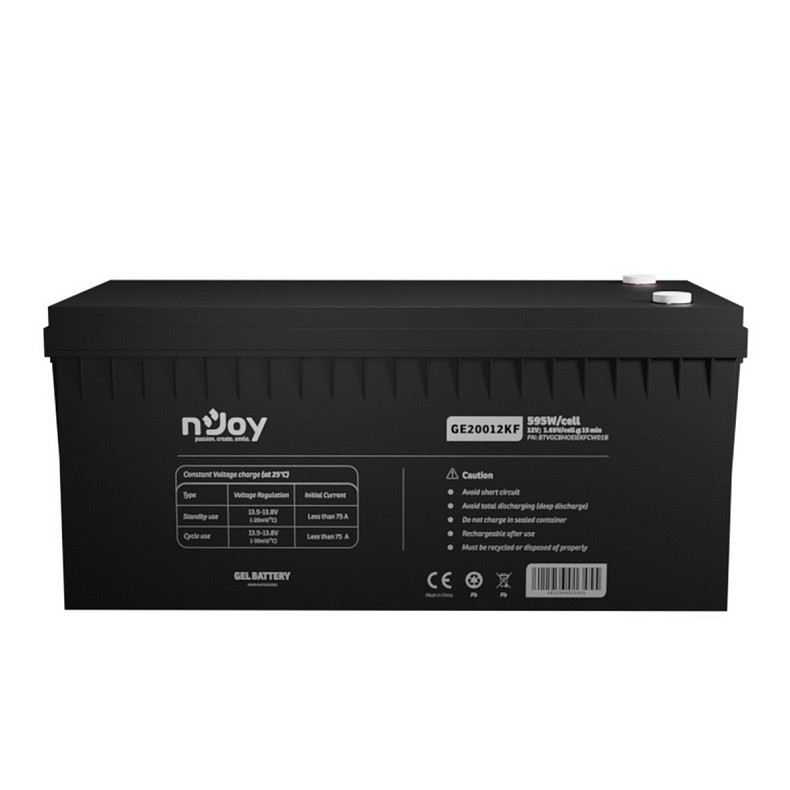 Аккумуляторная батарея Njoy GE20012KF 12V 200AH (BTVGCBHOEIEKFCW01B) GEL