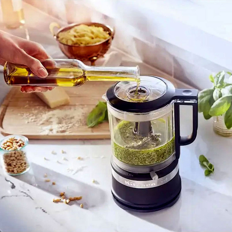 Кухонний мінікомбайн KitchenAid чаша 1,2 л 5KFC0516EBM чорний матовий
