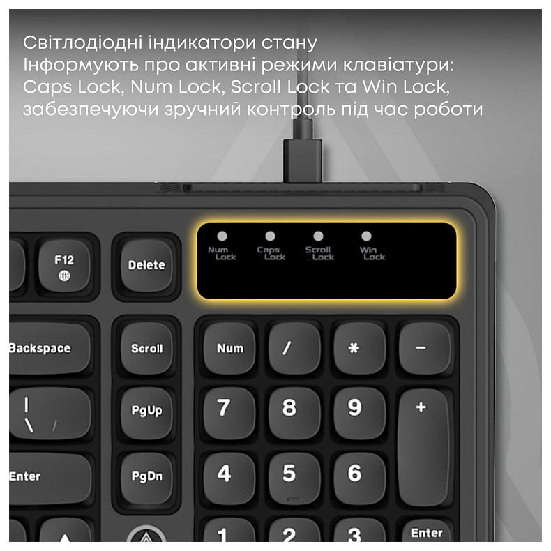 Клавиатура Ajazz AF98 Black USB-C Black (AF98-B)