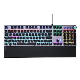 Клавиатура Aula Mechanical Keyboard Fireshock V5 Wired Black USB (6948391221779)