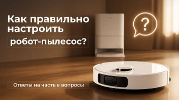 Ответы на часто задаваемые вопросы: как правильно настроить робот-пылесос?