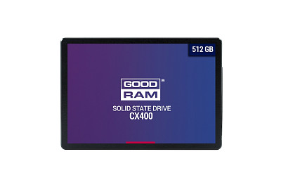 SSD Накопичувач SSD  512GB GOODRAM CX400 2.5" SATAIII 3D TLC (SSDPR-CX400-512)