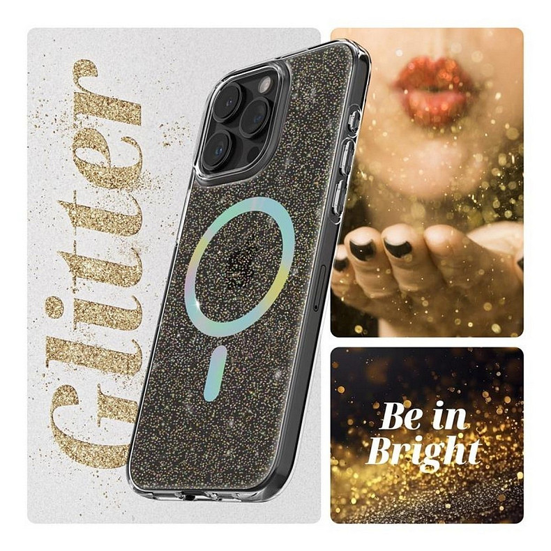 Чехол-накладка Armorstandart Glow Magsafe для Apple iPhone 14 Pro Max Transparent (ARM69725)