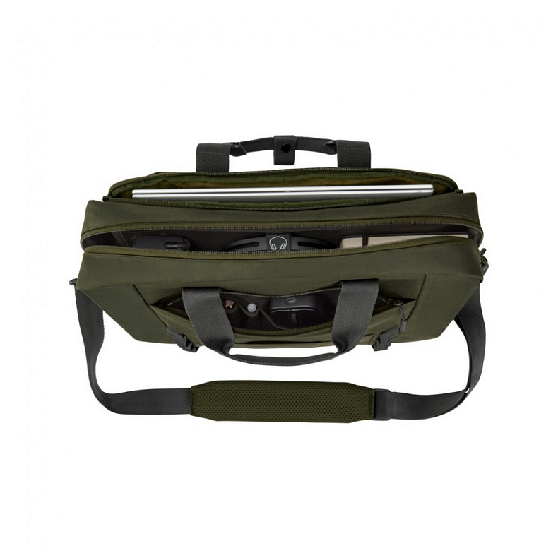 Сумка для ноутбука HP, Modular, 15.6", поліестер, зелений/сірий